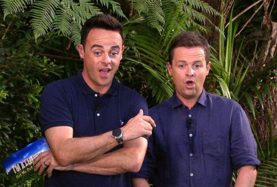  Ant will also not be returning to present I'm A Celeb alongside co-star Dec this year who will continue to host the show solo or with a special guest