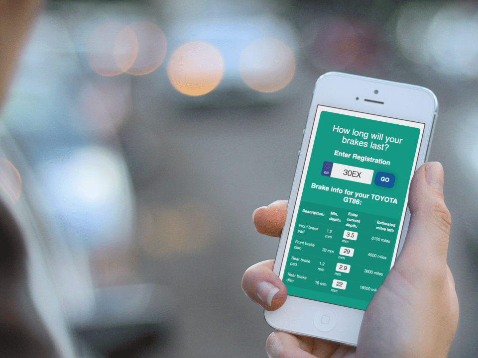  MotorEasy's calculator lets drivers know how many miles they have left to travel before they will need new brakes