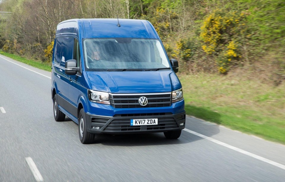 All Volkswagen Commercial Vehicles come with AEB as standard, including the new Crafter