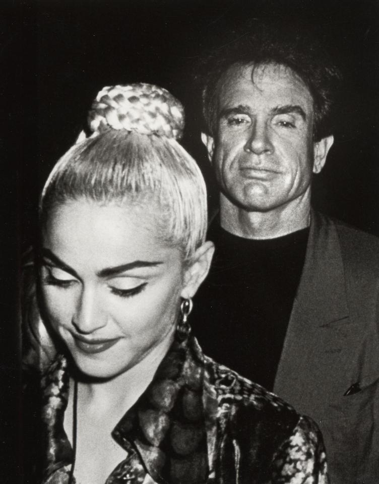  Madonna and Warren Beatty had a fling while filming hit movie Dick Tracy