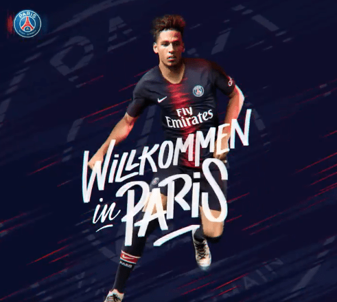  PSG announced the signing of Thilo Kehrer in a video on Twitter