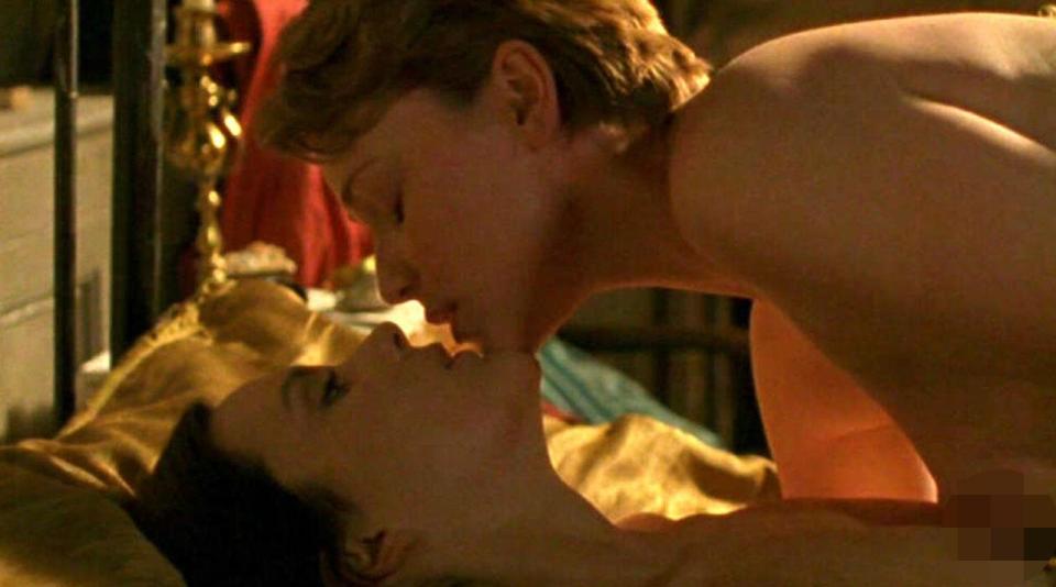 Keeley Hawes stripped off for a lesbian romp in 2002 drama Tipping The Velvet, with co-star Rachael Stirling