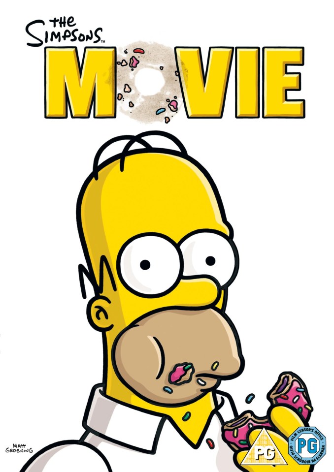 The Simpsons Movie was released in 2007