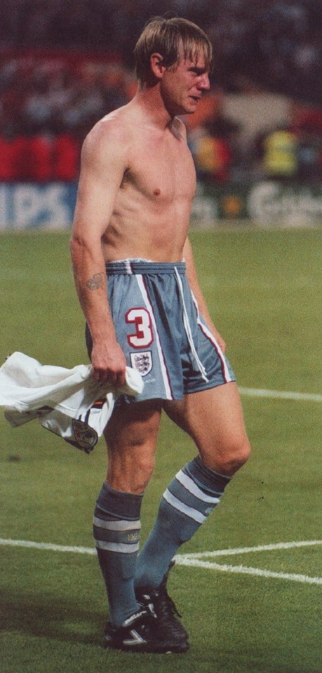 Although the emotion was too much when England were beaten on penalties in the Euro 96 semi-final