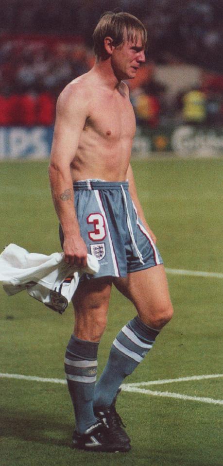  Although the emotion was too much when England were beaten on penalties in the Euro 96 semi-final