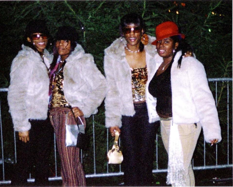  Charlene, second left, and Letisha, right, were murdered with the specific gun leaving a New Year's party in 2003