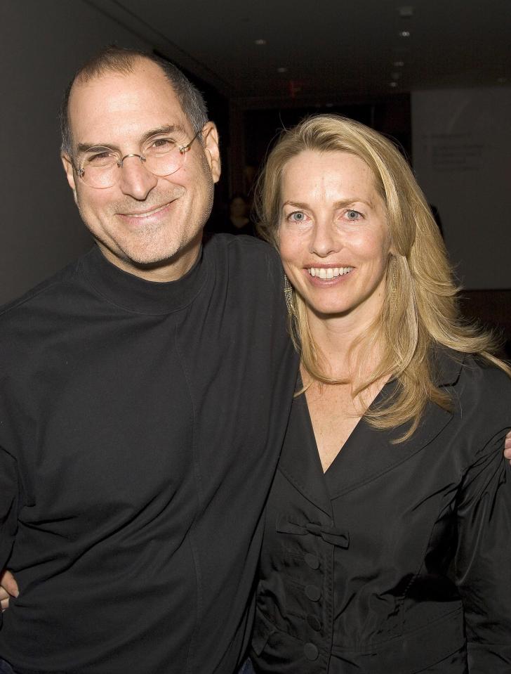  Jobs married Laurene Powell in 1991 after meeting at Stanford University