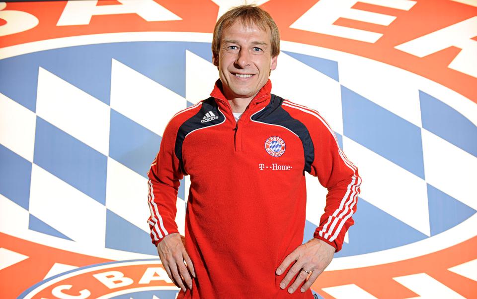  Klinsmann was sacked just ten months into his only club managerial role at Bayern Munich