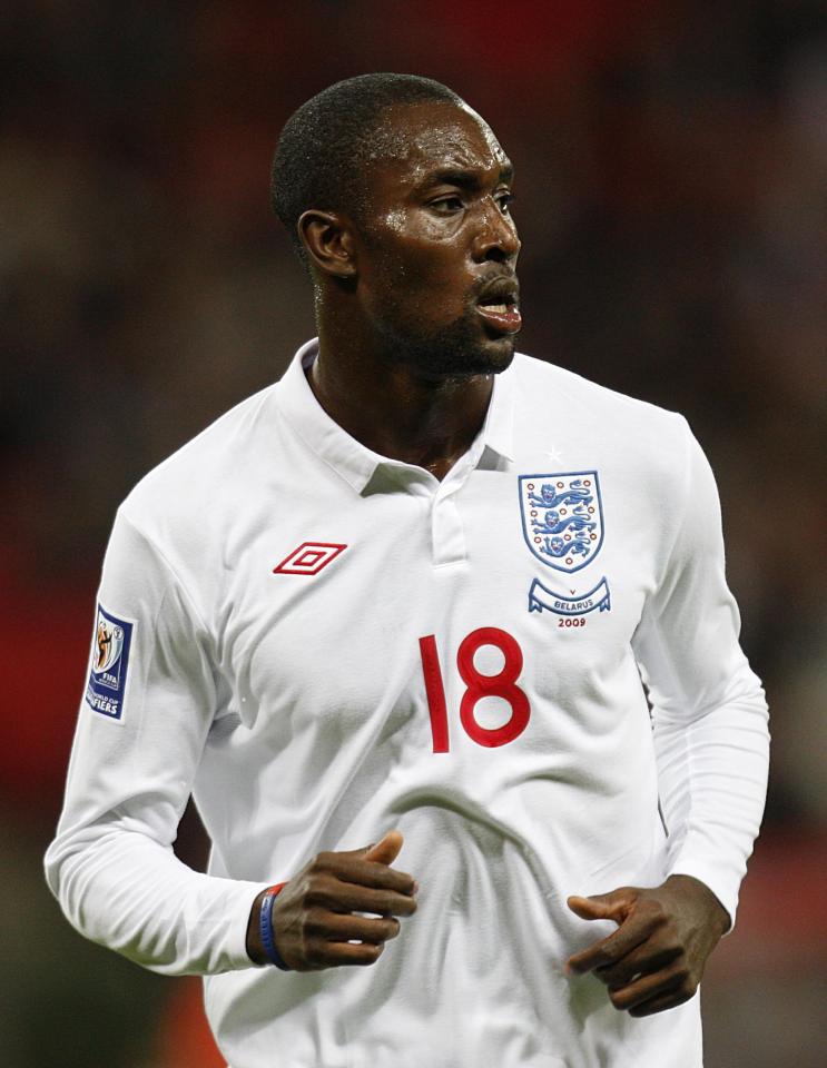  Carlton Cole won seven caps for England after coming through the ranks at Chelsea