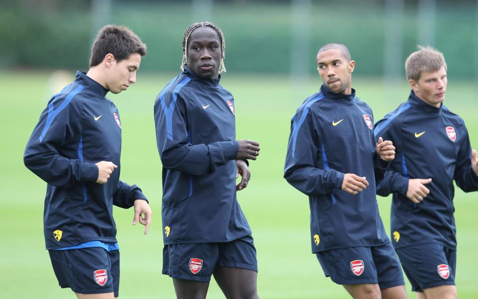  Bacary Sagna joined the Gunners in 2007 from Auxerre and spent seven years with the club