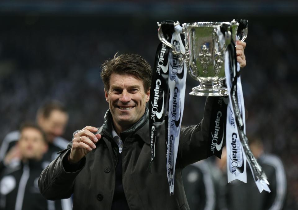  Former Swansea City boss Michael Laudrup is the final name on the reported list after a spell in Qatar ended this year