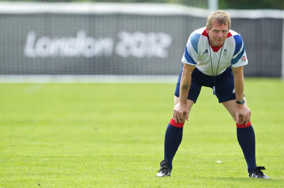 Pearce led the Team GB men's football squad at the London 2012 Olympic Games