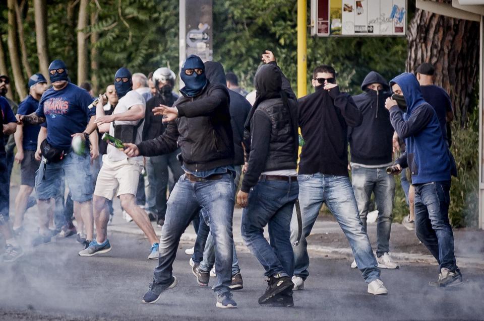  The Ultras do not want women sitting in the front ten rows of the Curva Nord