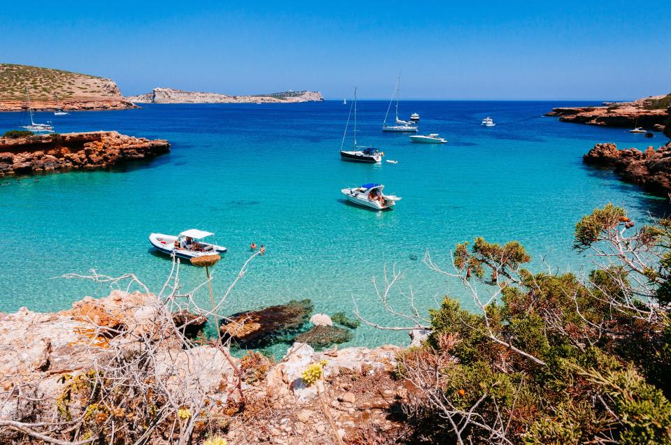  Cala Compte Beach, Ibiza, Balearic Islands, Spain