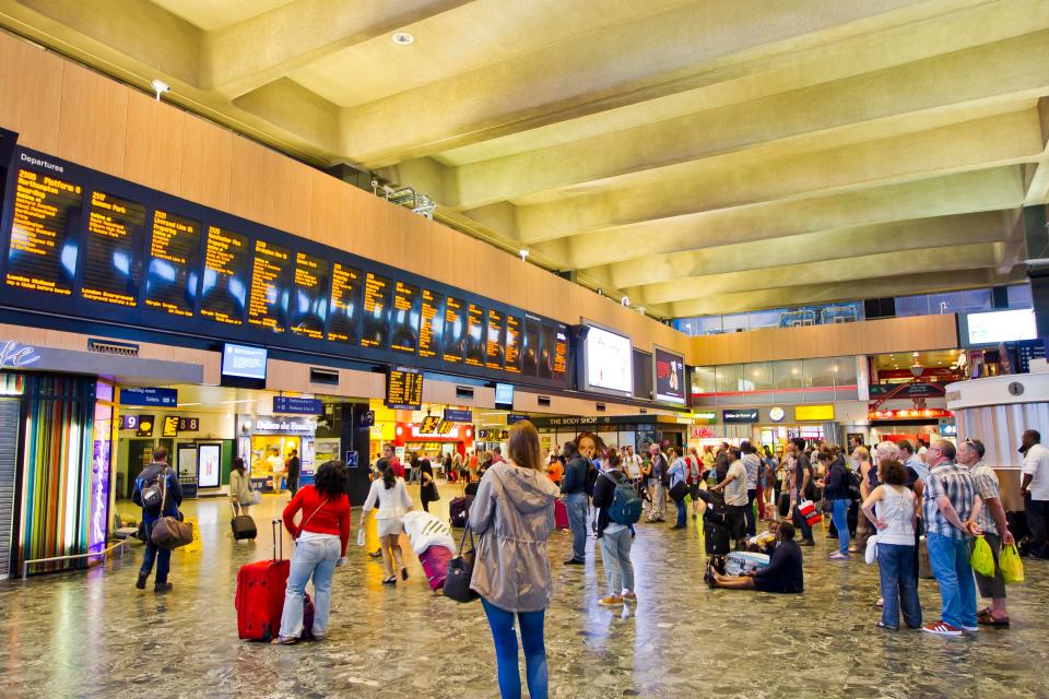  Euston station in London will be closed over the holiday