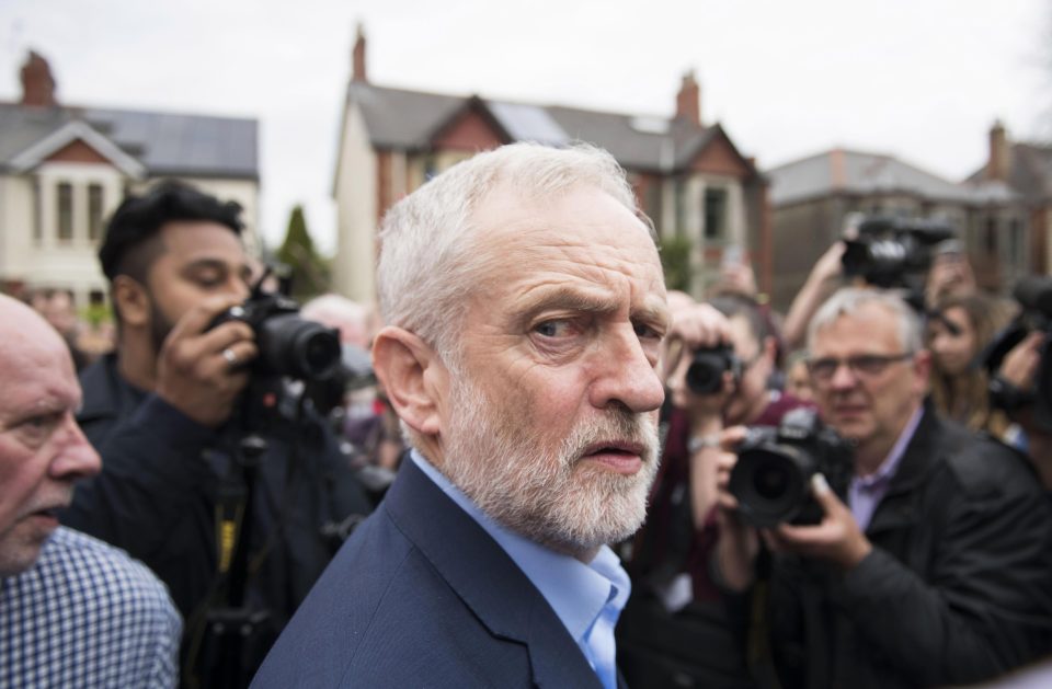  Corbyn apologised for the 'concerns and anxiety' caused by him chairing the meeting