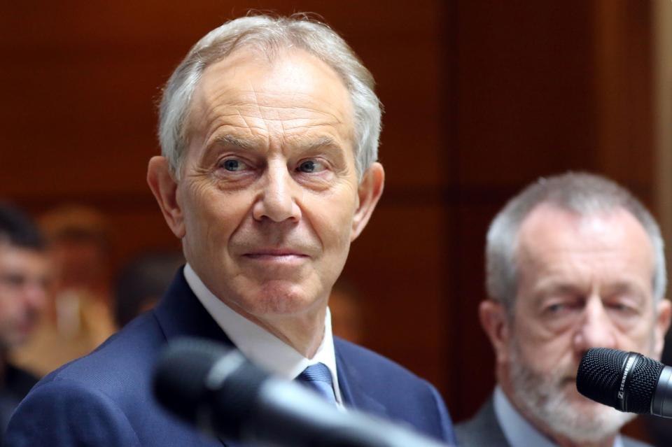  Tony Blair has rubbished calls for a new centrist party