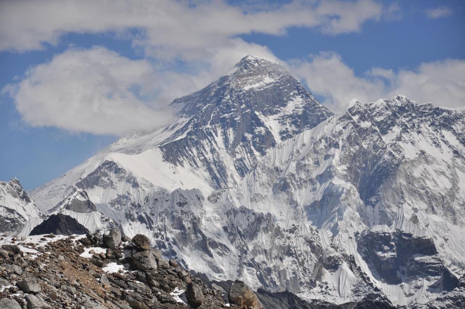  Mount Everest is the world's highest mountain, reaching a height of 29,029ft