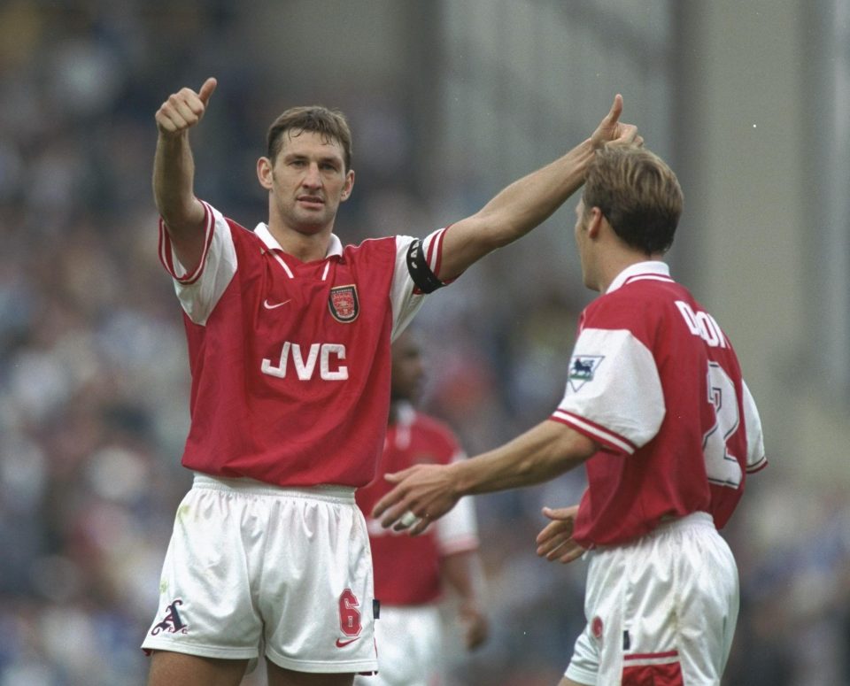  Adams was part of a legendary back line at Arsenal that prided itself on the ability to keep a clean sheet