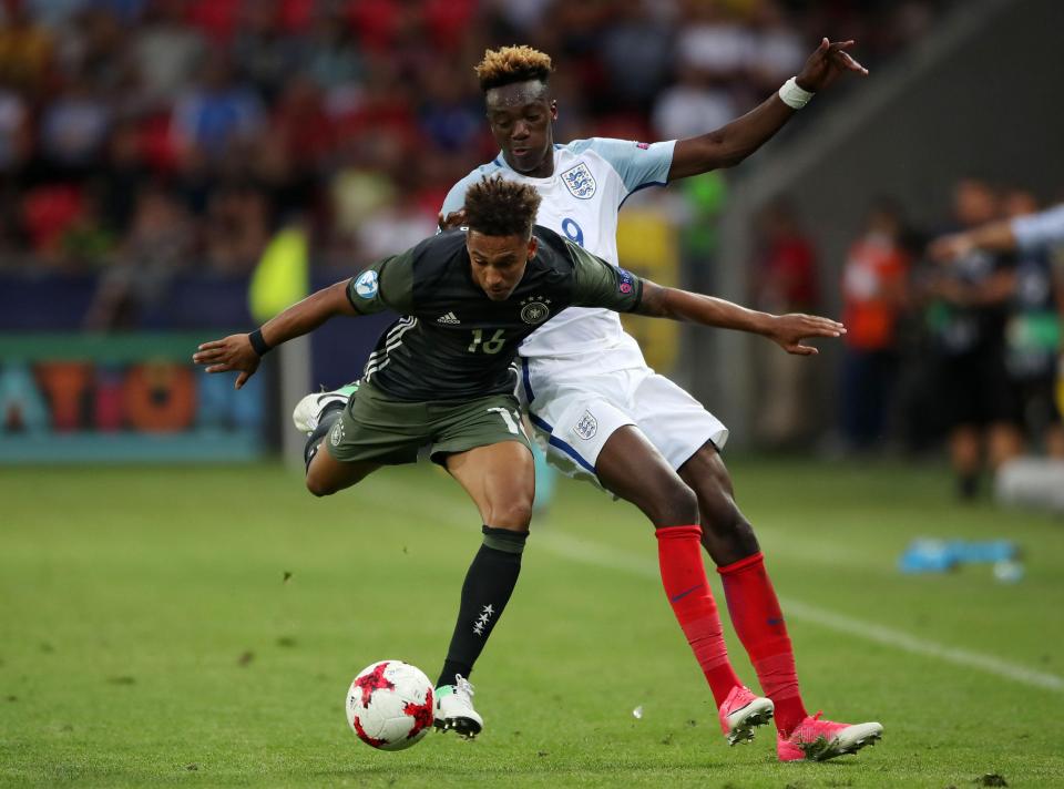  Thilo Kehrer helped Germany Under-21s win the European Championship in 2017