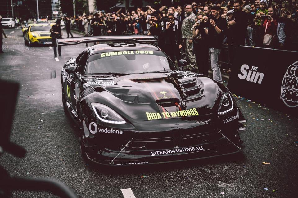  This year's Gumball Rally will start in Covent Garden