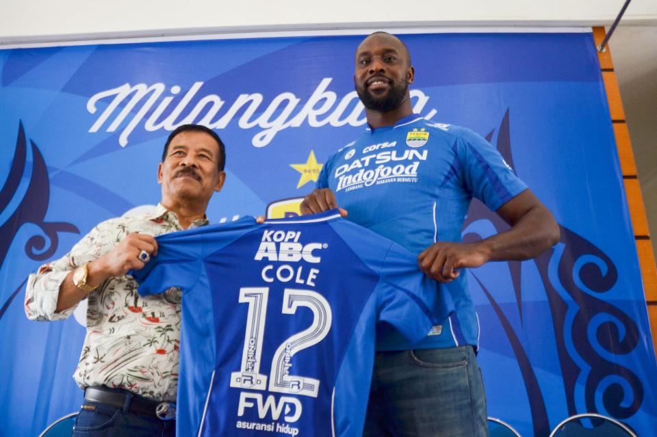  Carlton Cole's last playing stint was five months spent with Persib in Indonesia in 2017