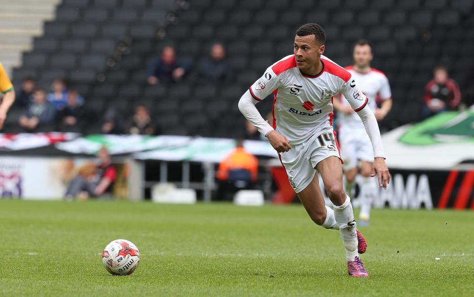  It's a far cry from November 2013 when the then MK Dons needed a little help passing his test