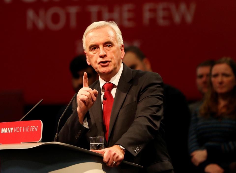  Shadow Chancellor John McDonnell posed the idea of Labour trialling a Universal Basic Income scheme