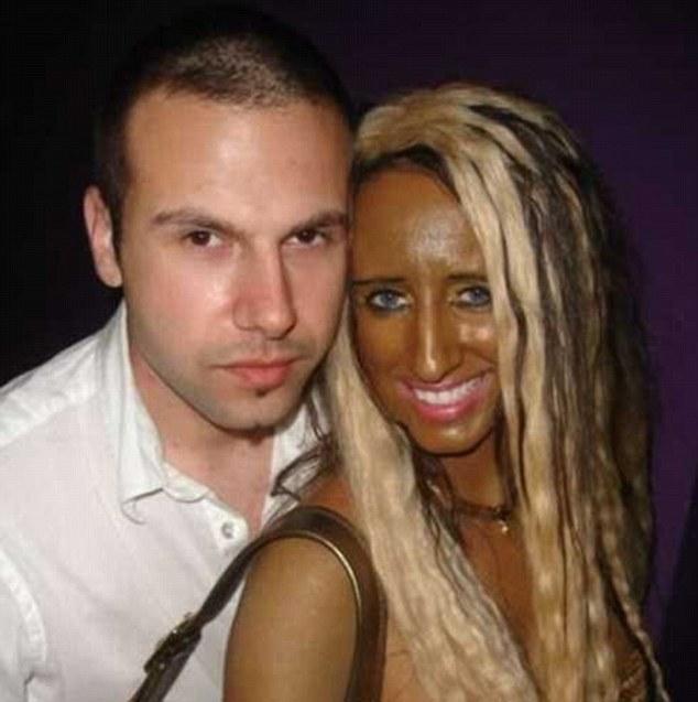  A woman in a nightclub appears to have overdone it