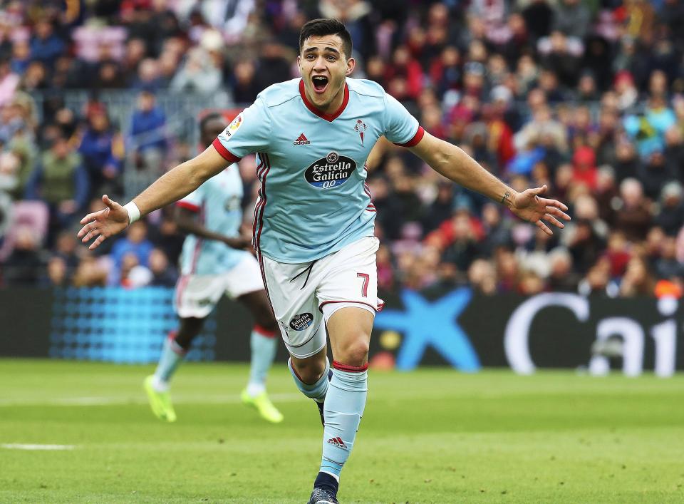  West Ham have failed in a bid for Celta Vigo striker Maxi Gomez