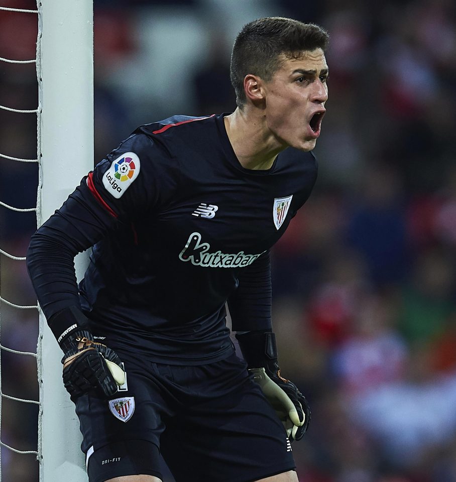  Athletic Bilbao prospect Kepa is one option for Chelsea as they seek a replacement for Thibaut Courtois