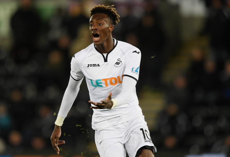 Abraham experienced the Premier League last season with Swansea, but could not save them from relegation- he is now wanted by clubs in both the PL and Championship