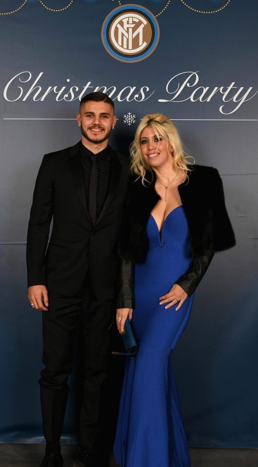  Wanda Icardi has a big say in her husband's future as she also acts as his agent