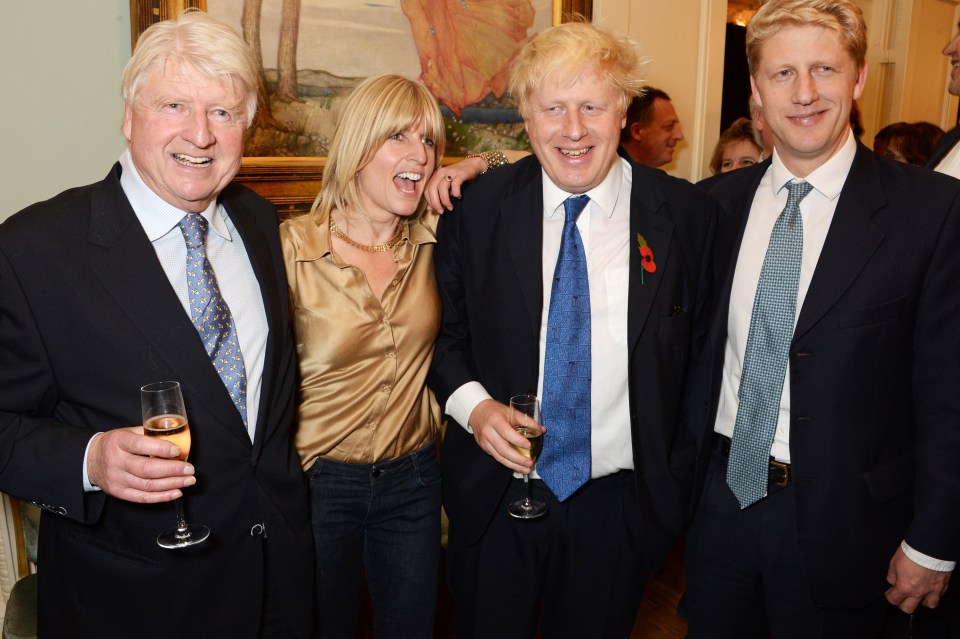 Stanley, Rachel, Boris Johnson and Jo Johnson