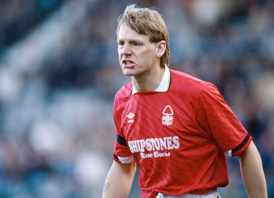 Club captain Pearce was affectionately known as Psycho by the Forest fans