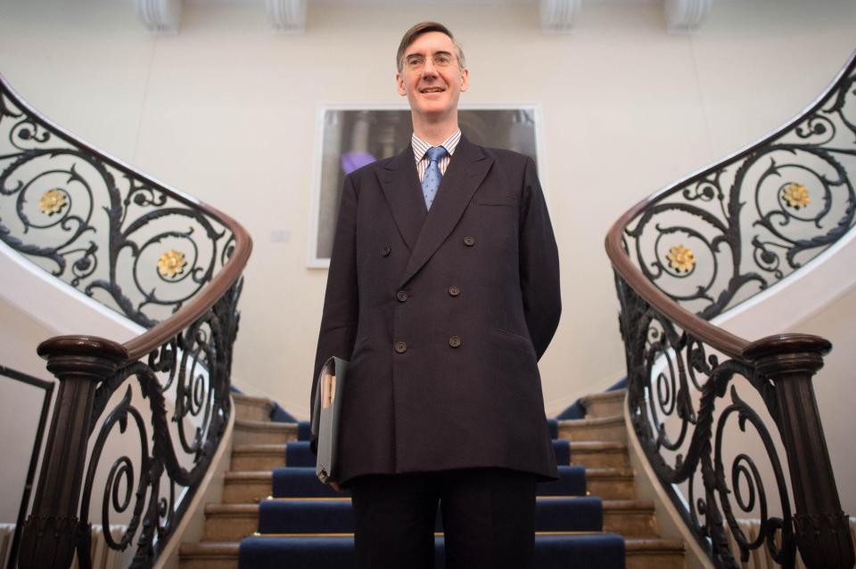  The vandalism was discovered by Mr Rees-Mogg's maid while he was on holiday