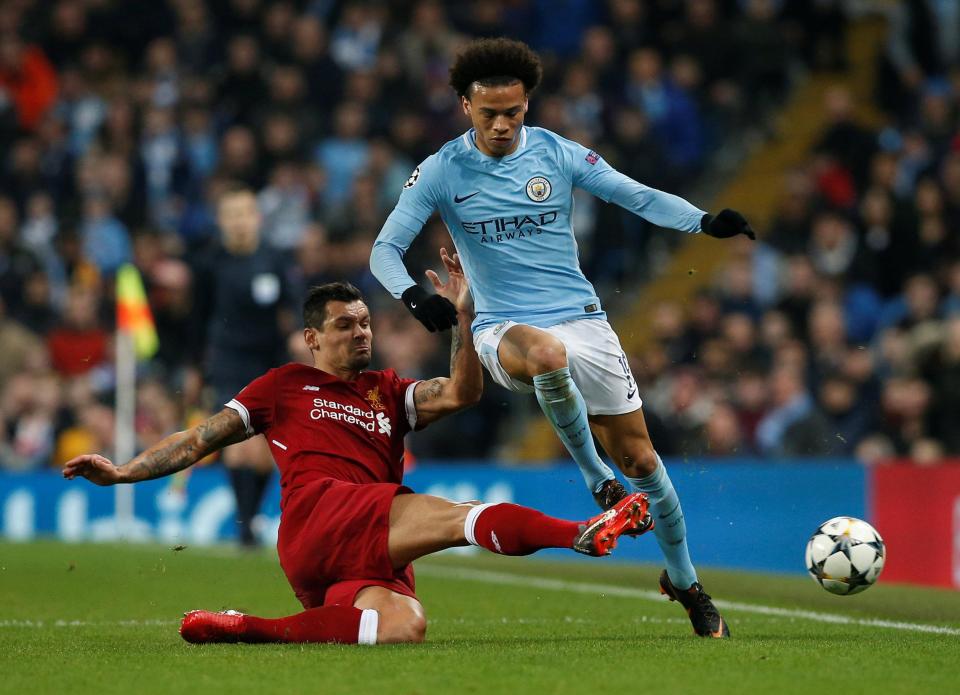  Manchester City lost to Liverpool in the Champions League quarter-finals