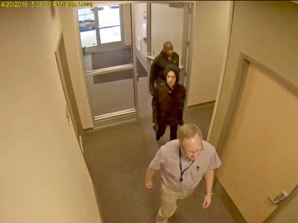 CCTV shows the superstar entering Dr. Michael Schulenberg’s clinic on April 20, 2016, the day before he was found dead of an accidental fentanyl overdose