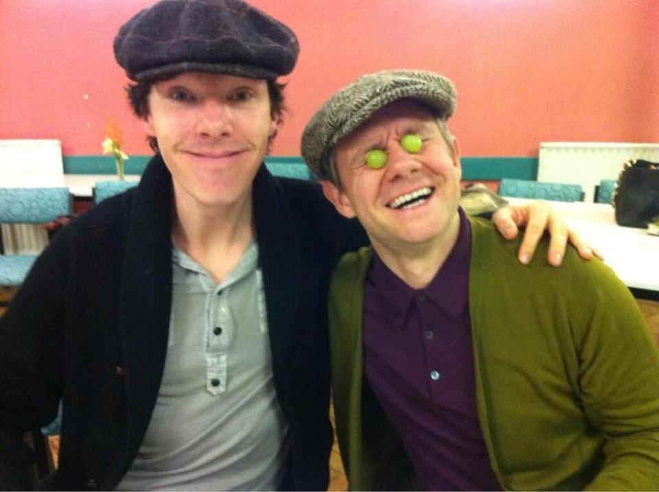  Rumours of a rift between Martin Freeman and Benedict Cumberbatch have made fans fear that it might hold up filming of further series