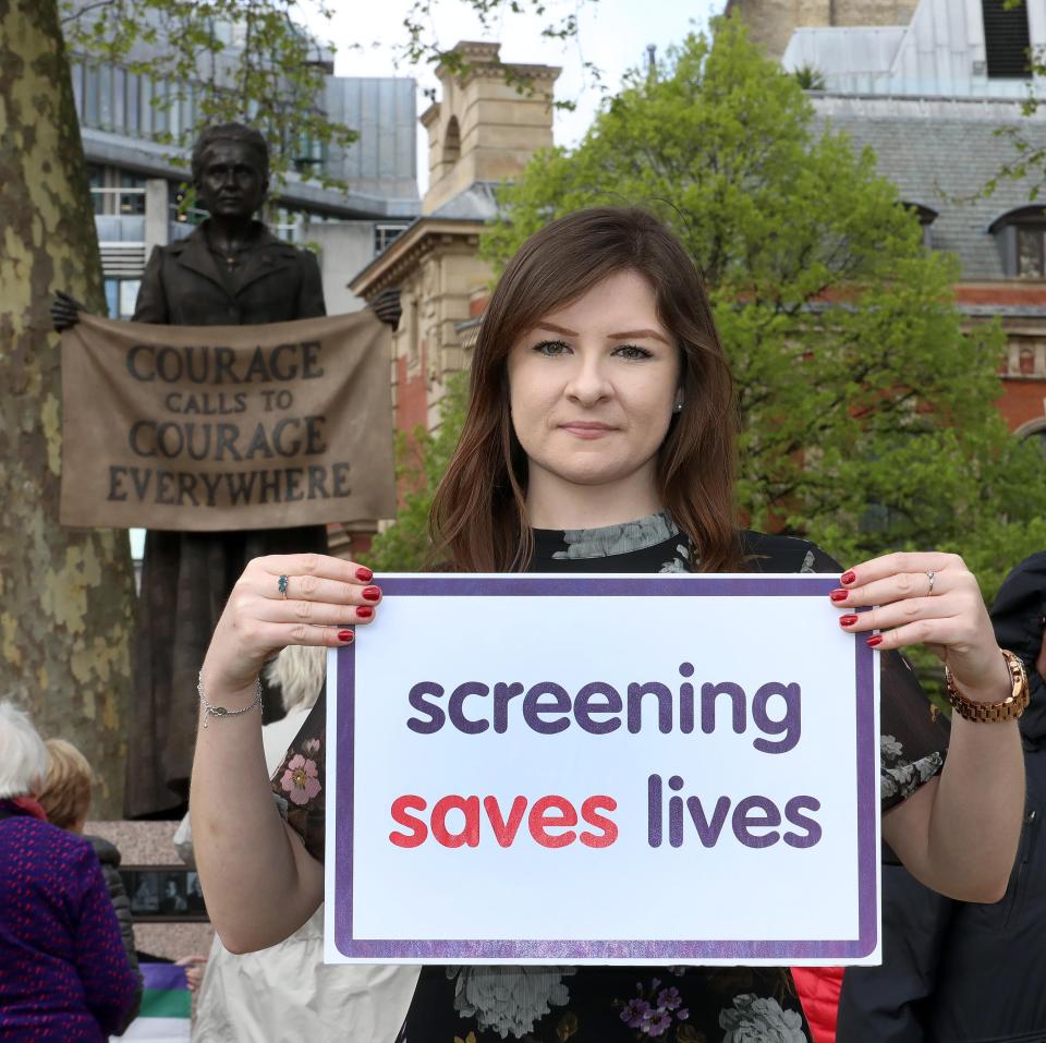  Lauren, 27, delivered her petition to the Department of Health in April complete with hundreds of thousands of signatures