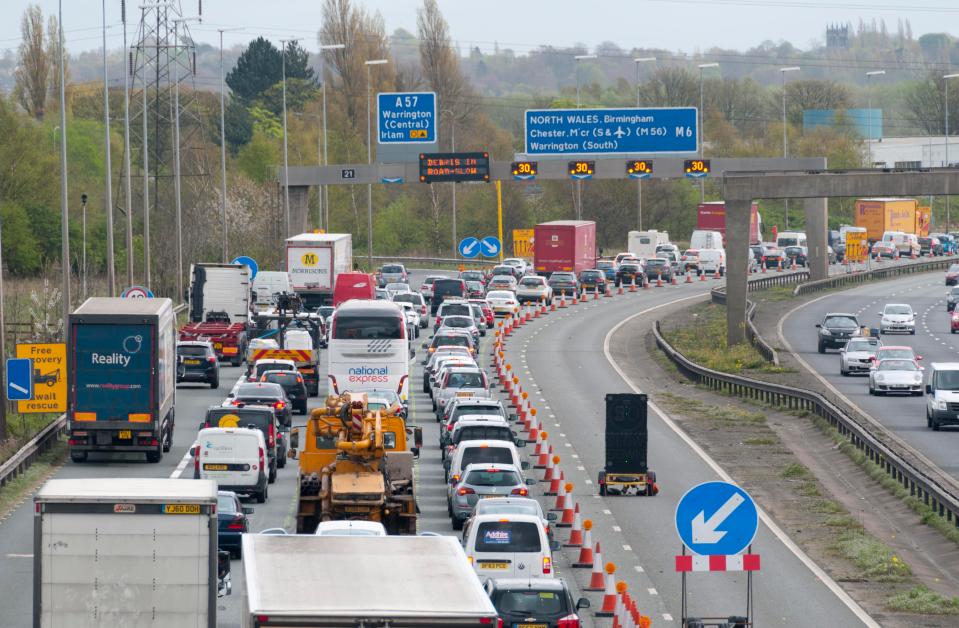  The Highways Agency has said it will clear most of its road works but some will remain in place