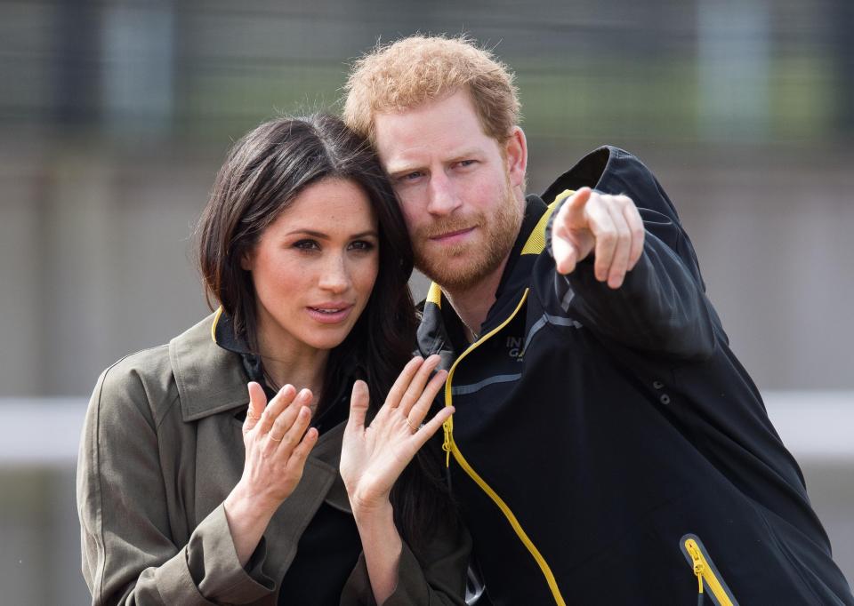  Meghan and Harry at the Invictus games in Toronto in 2017