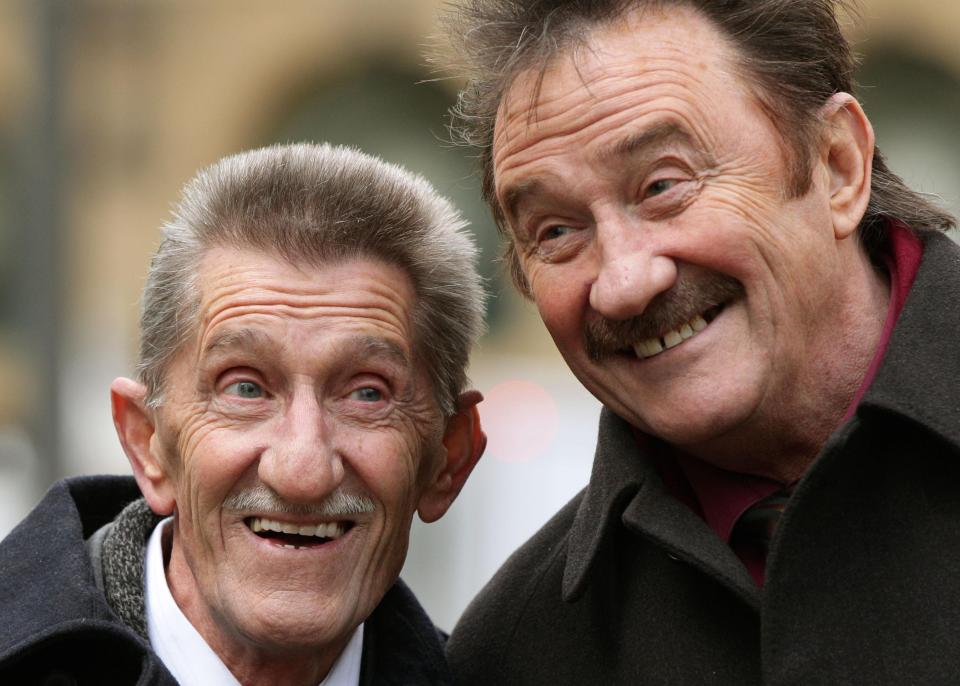  Barry and Paul Elliott made up legendary comedy duo the Chuckle Brothers