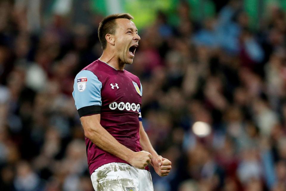  Terry joined Aston Villa last summer, after 22 years at Chelsea