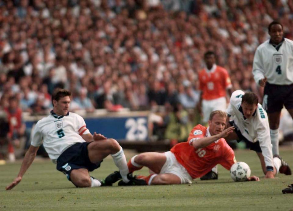  At Euro 96, Adams led England to a semi-final berth