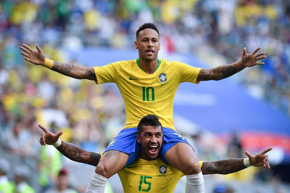  His run of form comes after his World Cup exploits with Brazil