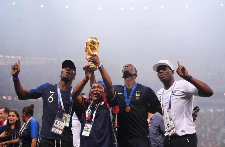  Pogba netted the third goal as France beat Croatia 4-2 in Moscow to win a second World Cup title