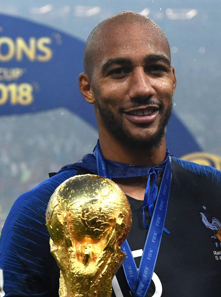 N’Zonzi came on in the second half of the World Cup final as France triumphed