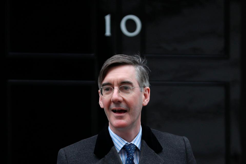  Jacob Rees-Mogg has accused Mr Hammond of trying to stop Brexit again