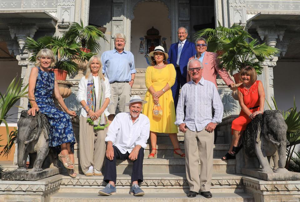  The cast of The Real Marigold Hotel series three